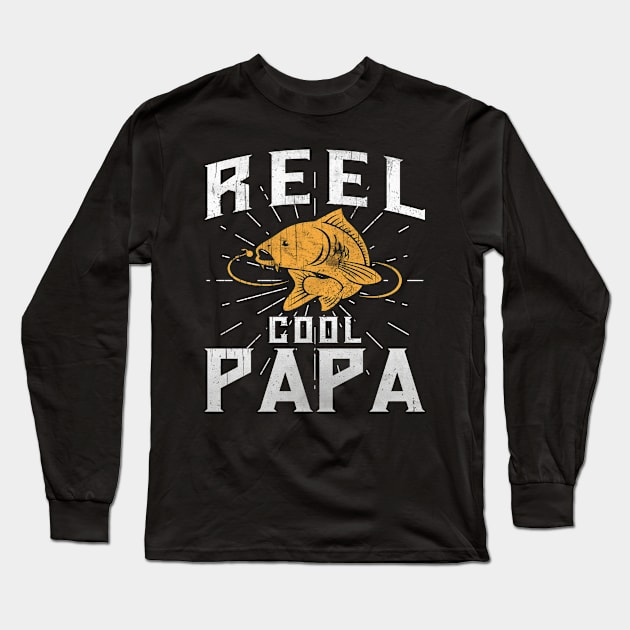 Fishing Papa Long Sleeve T-Shirt by UniqueWorld